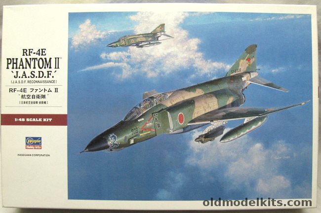 Hasegawa 1/48 RF-4E Phantom II - 501 Sq  Air Reconnaissance Group / Kirin / Byakko / Suzaku / Genbu, PT30 plastic model kit